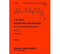 バッハ, J.S: インヴェンションとシンフォニア(二声と三声のインヴェンション) BWV 772-801/ウィーン原典版/ウニヴァザール社/ピアノ・ソロ