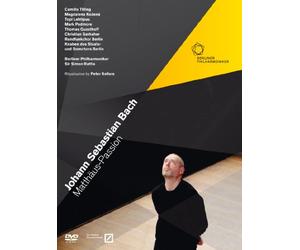 J.S.バッハ : マタイ受難曲 BWV244 (Johann Sebastian Bach : Matthaus-Passion / Berliner Philharmoniker , Sir Simon Rattle) [2DVD] [輸入盤・日本語字幕・解説書付]