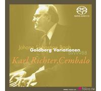 J.S.バッハ : ゴルトベルク変奏曲 BWV988 (Johann Sebastian Bach : Goldberg Variations BWV988 / Karl Richter, Cembalo) [SACDシングルレイヤー]