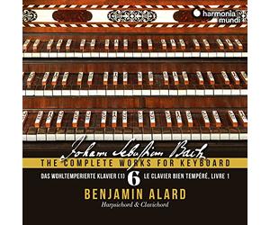 J.S.バッハ : 平均律クラヴィーア曲集第1巻 / バンジャマン・アラール (J.S.Bach : The Complete Works for Keyboard, Vol.6 "Das Wohltemperierte Klavier" / Benjamin Alard) [3CD] [Import] [日本語帯・解説付]