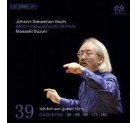 J.S.ãƒãƒƒãƒ: ã‚«ãƒ³ã‚¿ãƒ¼ã‚¿å…¨é›† Vol.39 (Johann Sebastian Bach : Cantatas Vol.39 - 28, 68, 85, 175, 183 Ich bin ein guter Hirt / Bach Collegium Japan, Masaaki Suzuki) [SACD Hybrid] [輸å…¥ç›¤] [æ-¥æœ¬èªž解説ãƒ»対訳ä»˜]