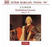J.S. BACH Brandenburg Concertos Nos 1-6 (CD) (Importación USA)