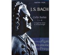 J.S. Bach: Cello Suites 1-4 (Guitar). Partituras para Classical Guitar, Guitarra