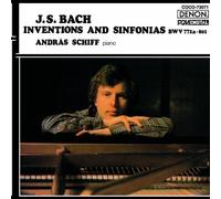 J. S. Bach: Inventions & Sinfonias. Bwv 772a-801 by Andras Schiff (2010-08-18)