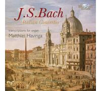 BACH: The Italian Concertos Arrangements [CD de audio] Matthias Havinga (organ) and Bach