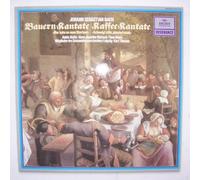 J.S. Bach: Kaffee-Kantate, Bauern-Kantate, Mitglieder des Gewandorchesters Leipzig, Kurt Thomas, Erscheinungsjahr 1960