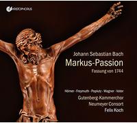 Gutenberg Kammerchor, Jasmin Horner, Felix Koch, Neumeyer Consort - J.S.Bach: Pasion Segun San Marcos / Koch