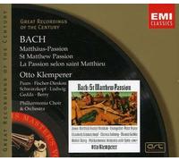 J.S. Bach - Pasión Según San Mateo [3 CD] - Otto Klemperer EMI CLÁSICOS