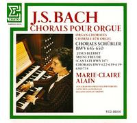 J S Bach Six Chorals Schübler + Chorals BWV 721 734 622 680 639 659 (Erato) [IMPORT]