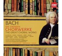 J S Bach: The Great Choral Works - St John Passion, BWV245 St Matthew Passion, BWV244 Mass in B minor, BWV232 Christmas Oratorio, BWV248 Easter Oratorio BWV249 - Gönnenwein , Jochum , Ledger , Barenboim, GEDDA, POPP, SUTHERLAND, DIESKAU, BAKER - 11 CD BOX SET / EMI