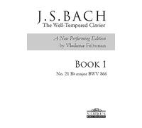 J.S. Bach: The Well-Tempered Clavier Book 1 - No. 21 Bb major, BWV 866
