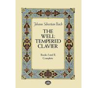 J.s. bach: the well-tempered clavier piano: Books I and II, Complete (Dover Classical Piano Music)