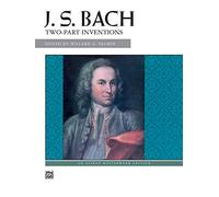 J.s. bach: two part inventions masterwork edition piano