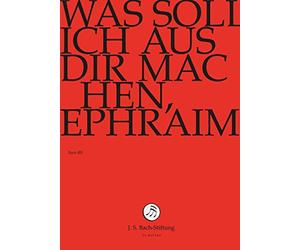 J. S. BACH: Was soll ich aus Dir machen, Ephraim [DVD] [Alemania]