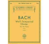 J.s bach: well-tempered clavier for the piano book i piano: Book 1