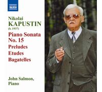 J. Salmon Piano Sonata No. 15 (Salmon) (CD) Album (Importación USA)