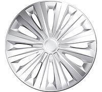 J-Tec Juego de 4 Tapacubos Multi 16 Pulgadas Plateado