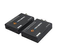 J-Tech Digital Extensor de cadena coaxial HDMI sobre coaxial de 900 pies RG6 / RG7 / RG11 1080p para CCTV, DVR, decodificador de cable [JTECH-EXC900]