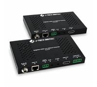 J-Tech Digital Extensor HDMI 8K sobre HDBaseT, 8K a 30Hz 4:4:4, 4K @120Hz, HDR10, HDCP 2.3, IR y RS232, PoC, hasta 40 m sobre Cat6a/7 [JTECH-EX8K30-35M]