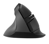 J-Tech Digital Ratón ergonómico para mano izquierda con conexión inalámbrica, batería AA, nano transceptor de 2,4 GHz, 800, 1200, 1600, 2400 DPI ajustable; compatible con Windows y Mac OS [V628ML]