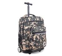 J World New York Mochila con ruedas unisex Sundance (paquete de 1), verde camuflaje, 20 X 13 X 9 (H X W X D), Sundance - Mochila con ruedas para niña y niño