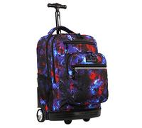 J World New York Sundance - Mochila unisex con ruedas para laptop para escuela y viajes, bolsa rodante de 20 pulgadas, Galaxy, Talla única, Sundance - Mochila con ruedas para portátil