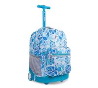 J World New York Sunrise Rolling Backpack Mochila Tipo Casual 18 Centimeters 34.5 Multicolor (Blue Vine)