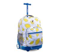 J World Sunrise - Mochila con Ruedas para niñas y niños, Mochila con Ruedas para la Escuela, Lemona, 18", Sunrise Kids - Mochila con Ruedas para niñas, niños y Adolescentes. Mochila con Ruedas