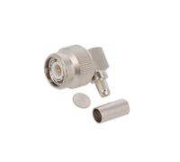 J01010A0005 Enchufe TNC macho con ángulo de 90° 50Ω para cables PTFE TELEJARDN