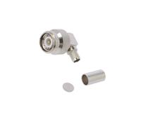 J01010A0037 Enchufe TNC macho con ángulo de 90° 50Ω para cables PTFE TELEJARDN