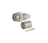 J01010A0052 Conector TNC macho recto 50Ω RG214 Conexión de pinza PTFE TELEGARTN