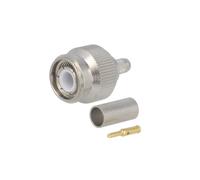 J01010A2255 Conector TNC macho recto 50Ω B9907,KX15,LMR195,RG58C/U TELEJARDÍN
