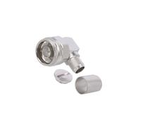 J01020A0045 Conector N macho con ángulo de 90° 50Ω RG214,RG393 PTFE TELEGARTERO