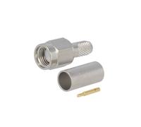 J01150A0049 Conector SMA macho recto 50Ω RG58C/U para cables PTFE TELEGARTN