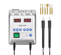 J0801 - Lápiz eléctrico para tallar cera, bolígrafos dobles y 6 puntas de tallado, conductividad térmica excepcional para lograr cualquier tarea de tallado de precisión, adecuado para doble uso