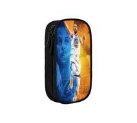 j105 Stephen Curry Pencil Case Extra Pen Slots Design - 8 Holders for Markers, Pencils, Brushes (Office & School Use) w105