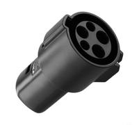 J1772 a para Tesla adaptador de carga SAE J1772 para puerto tesla para modelo 3 Y S X, carga rápida de 60 A 250 V, carcasa de ABS impermeable IP54 para estaciones de carga públicas EV
