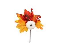 (J3)Artificial Maple Leaves Pumpkin Stem For Table Centerpiece & Wall Hanging Decoration