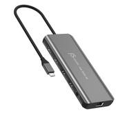 j5 Create USB Tipo-C 7 en 1 PD Soporte Dual HDMI Gen2 Multihub