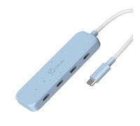 j5create 4-en-1 USB-C a 4-Puerto Tipo-C Hub(Eco-Friendly), USB-C Hub con 10 Gbps Tipo-C | Compatible con MacBook Pro, MacBook Air, iPad, Mac Mini y más Dispositivos de Tipo C y más(JCH345EC)