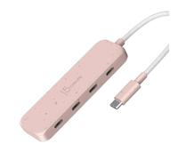 j5create 4-en-1 USB-C a 4-Puerto Tipo-C Hub(Eco-Friendly), USB-C Hub con 10 Gbps Tipo-C | Compatible con MacBook Pro, MacBook Air, iPad, Mac Mini y más Dispositivos de Tipo C y más(JCH345ER)