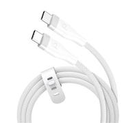 J5Create Cable de carga rápida USB-C de 60 W ultra suave de doble trenzado