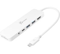 j5create Concentrador multipuerto USB-C con suministro de energía