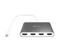 j5create JCA366-N Multi-Moniteurs USB-C™ Vers 4 Ports HDMI™