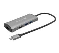 j5create JCD392-N Estación Dock USB-C 4K Ultra HD Gris 4K60 10Gbps