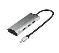 j5create JCD392-N Estación Dock USB-C 4K Ultra HD Gris 4K60 10Gbps