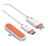 j5create Transmisor y Receptor inalámbrico HDMI ScreenCast Mini Duo Tipo C, Plug&Play 1080p a 60 Hz, Baja latencia, Salida 5G+2,4G para transmitir Desde el teléfono/Tableta al televisor (JVAW60)