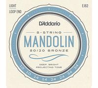 D'Addario EJ62 80/20 10 - 34 Bronze Light Mandolin String