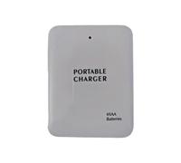 J8D5 J8D5 - Caja de batería portátil con USB 4 AA, caja de emergencia externa, almacenamiento de herramientas, cámara, cargador de plástico