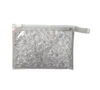 JA Horse JA7004 - Gomas trenzadas para crines, ultrafuertes, no elásticas, para el cuidado de caballos, accesorios para equitación (transparentes, 400 unidades)
